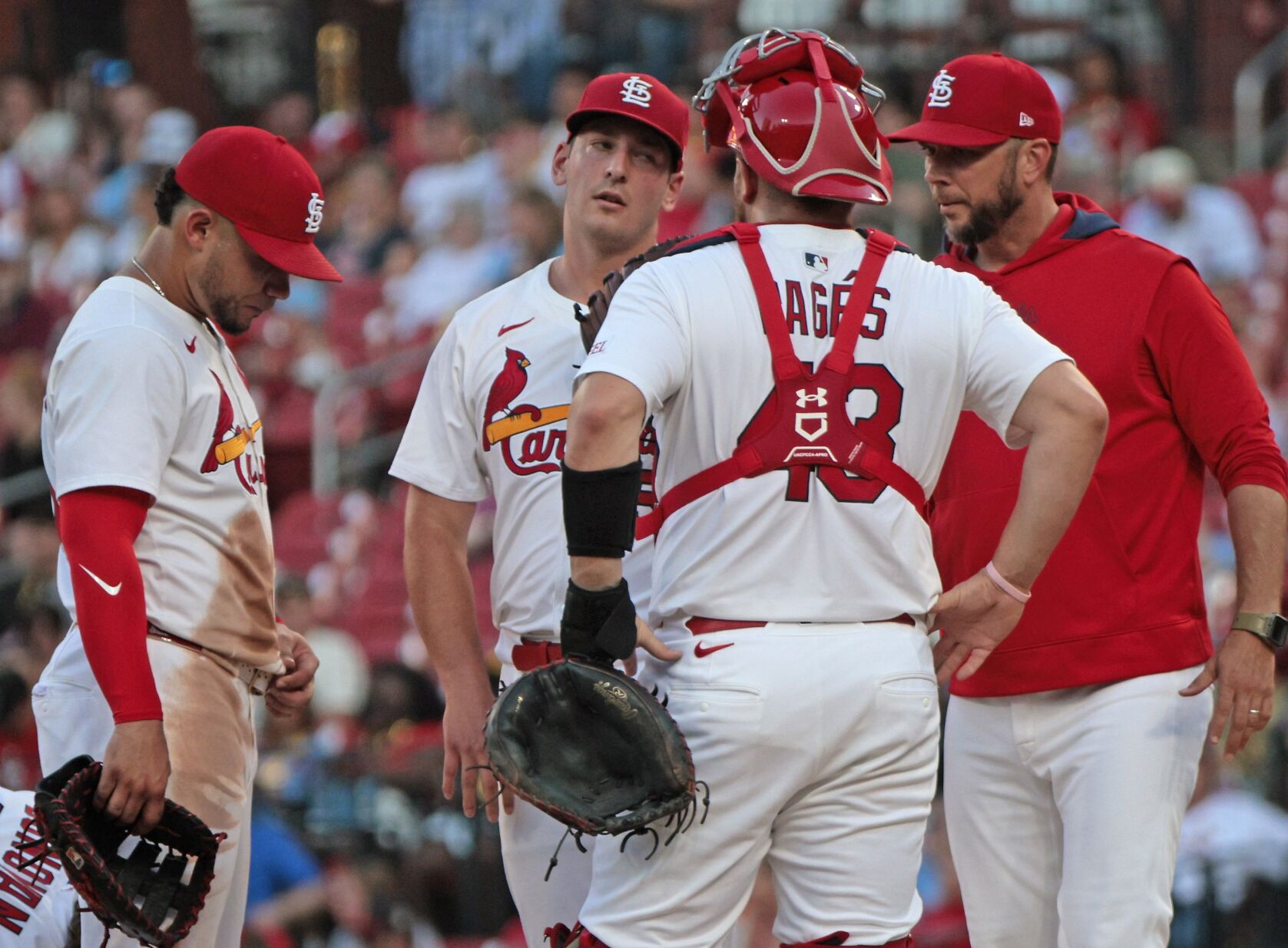 Cardinals host the Washington Nationals in second of three